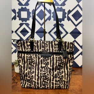 Coach Ocelot Print Tote